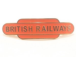 British Railways Totem Cap Badges | HOPS